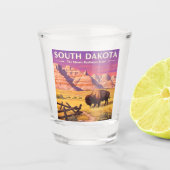 Zuid Dakota Shot Glas (Voorkant)