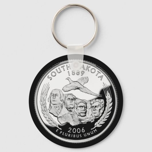 ZUID DAKOTA SLEUTELHANGER (Voorkant)