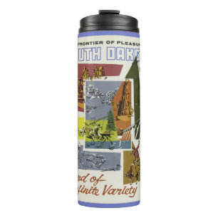  Zuid Dakota Verenigde Staten, aangepaste naam tum Thermosbeker