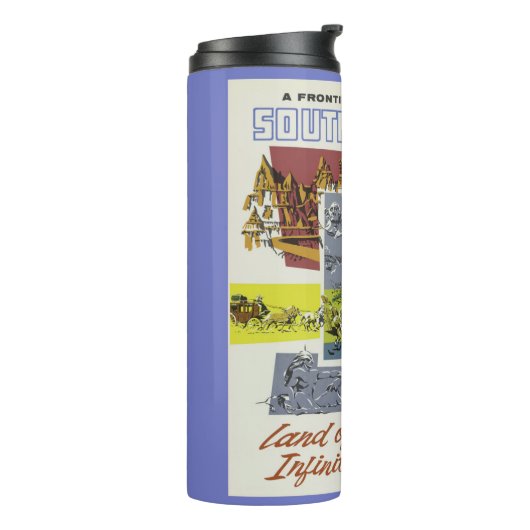  Zuid Dakota Verenigde Staten, aangepaste naam tum Thermosbeker (Gedraaid links)