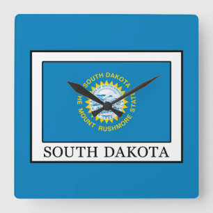 Zuid- Dakota Vierkante Klok