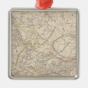 Zuid-Donaulanden Metalen Ornament