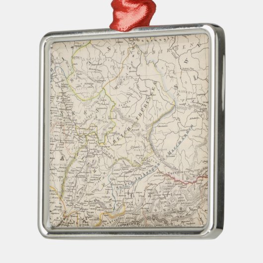 Zuid-Donaulanden Metalen Ornament (Links)