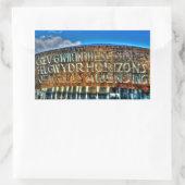 Zuid-Engeland Landweg & weiland Scène Rechthoekige Sticker (Tas)