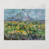 Zuid-Frankrijk berglandschap Paul Cezanne Briefkaart (Voorkant)