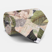 Zuid Gent Elegant  Magnolia Stropdas (Opgerold)