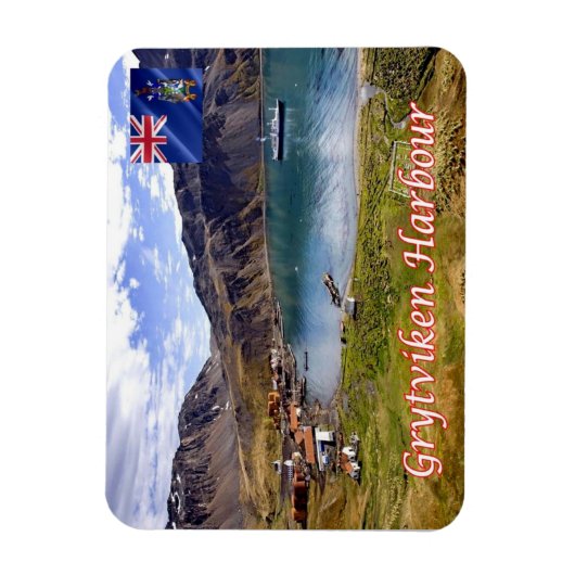 Zuid-Georgië en de Zuid-Sandwich I- Magneet (Verticaal)