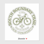 Zuid-grensspoor (MB) Sticker (Vel)