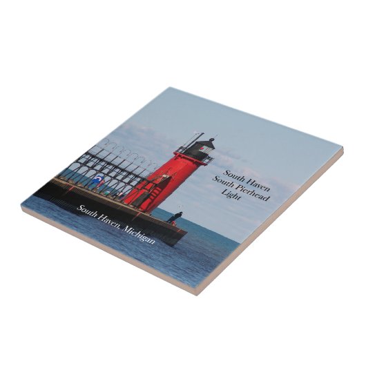 Zuid-Haven Zuid-Pierhead Lichttegel Tegeltje (Zijkant)