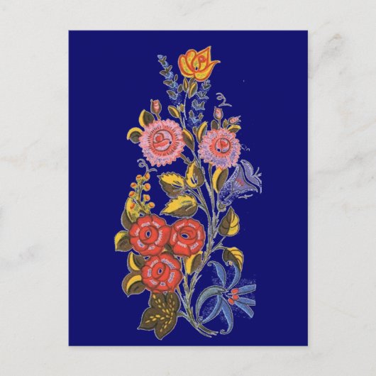 Zuid-Hongaarse volkskunst Briefkaart (Voorkant)