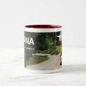 Zuid-Indiana regio, PCA Tweekleurige Koffiemok (Center)