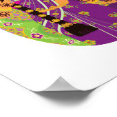 Zuid-Indiase bruid Matryoshka-poster Poster (Hoek)