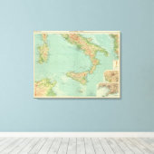 Zuid-Italië 2 Canvas Afdruk (Insitu (Houten vloer))