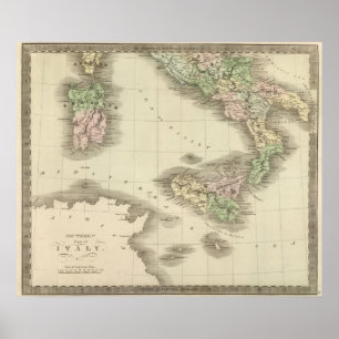 Zuid-Italië 3 Poster