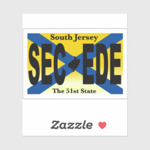 ZUID JERSEY STICKER