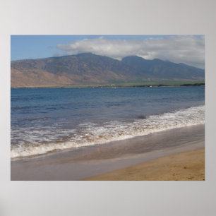 Zuid-Kihei, Maui, Hawaii Poster