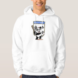 Zuid-Korea Baseball Panda (lichte shirten) Hoodie