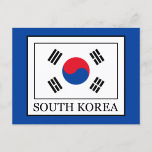 Zuid-Korea Briefkaart