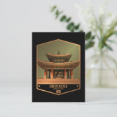 Zuid-Korea Briefkaart (Staand voorkant)