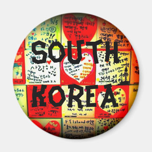 Zuid-Korea Circle Magnet Magneet