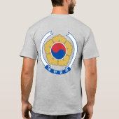 Zuid-Korea Flag Independence Celebration T-shirt (Achterkant)