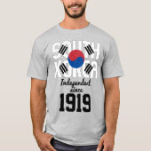 Zuid-Korea Flag Independence Celebration T-shirt (Voorkant)