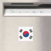 Zuid-Korea Flag Magnet Magneet (Insitu (Vaatwasser))