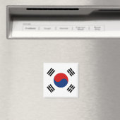 Zuid-Korea Flag Magnet Magneet (Insitu (Vaatwasser))