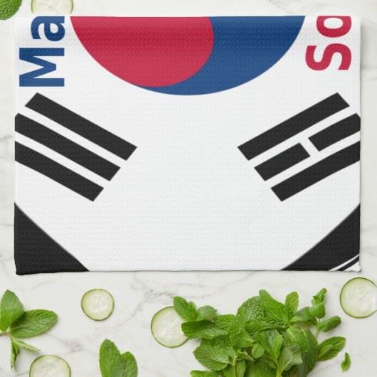 Zuid-Korea Hakuna Matata Art Print/Graphic Theedoek (Gevouwen)