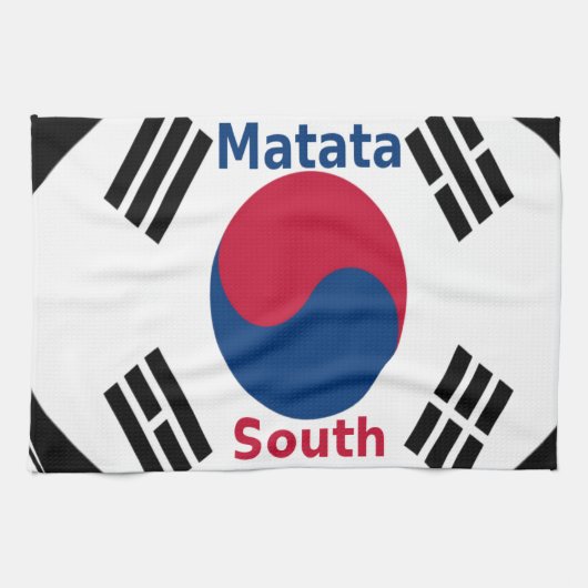 Zuid-Korea Hakuna Matata Art Print/Graphic Theedoek (Horizontaal)
