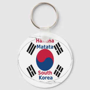 Zuid-Korea Hakuna Matata Sleutelhanger