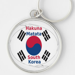 Zuid-Korea Hakuna Matata Sleutelhanger