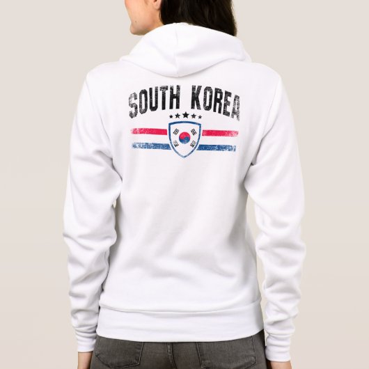 Zuid-Korea Hoodie (Achterkant)