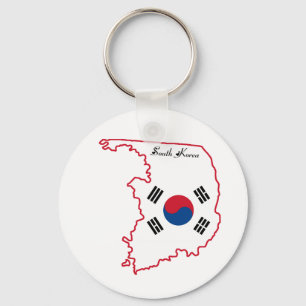 Zuid-Korea Keychain