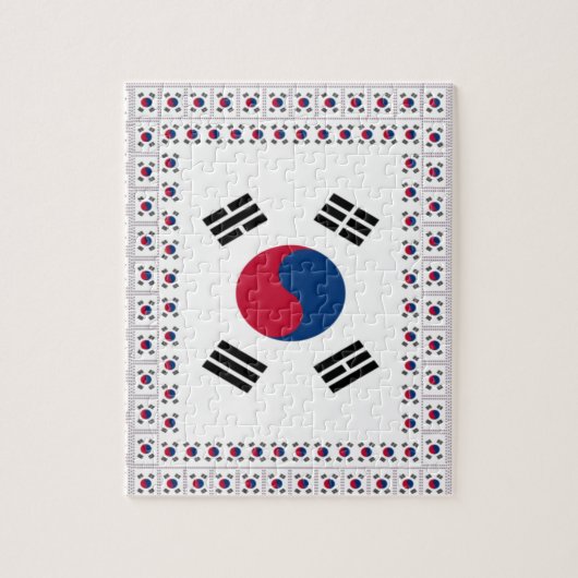  Zuid-Korea Legpuzzel (Verticaal)