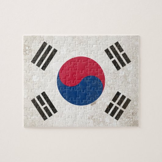Zuid-Korea Legpuzzel (Horizontaal)