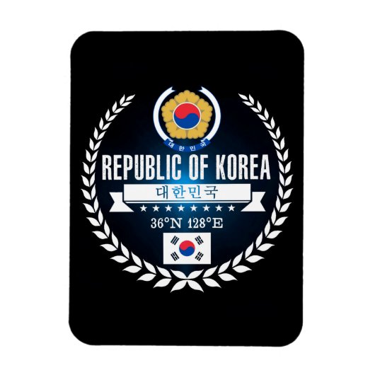 Zuid-Korea Magneet (Verticaal)