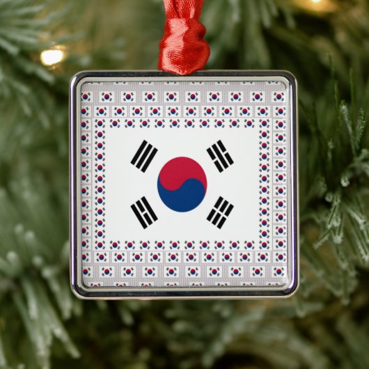 Zuid-Korea Metal Ornament (Boom)
