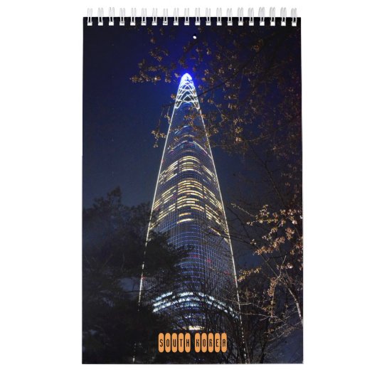 Zuid-Korea Reis Kalender (Hoes)