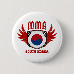 Zuid-Korea Ronde Button 5,7 Cm