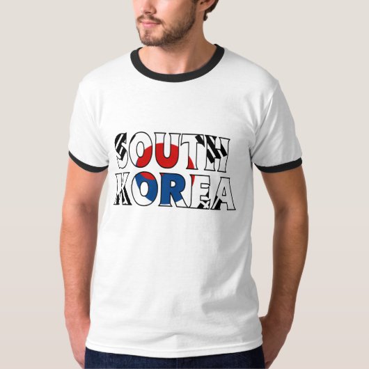 Zuid-Korea Shirt (Voorkant)