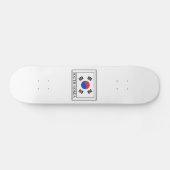 Zuid-Korea Skateboard (Horizontaal)