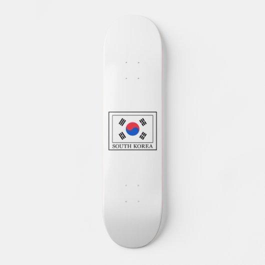 Zuid-Korea Skateboard (Voorkant)