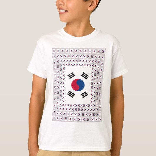  Zuid-Korea T-shirt (Voorkant)
