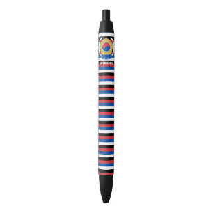 Zuid-Korea Vlag Cute Patriottische Zwarte Balpen Inkt Pen