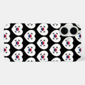 Zuid-Korea Vlag Hart Case-Mate iPhone Case (Achterkant (horizontaal))