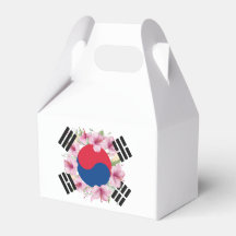 Zuid-Korea Vlag Mugunghwa Favor Box