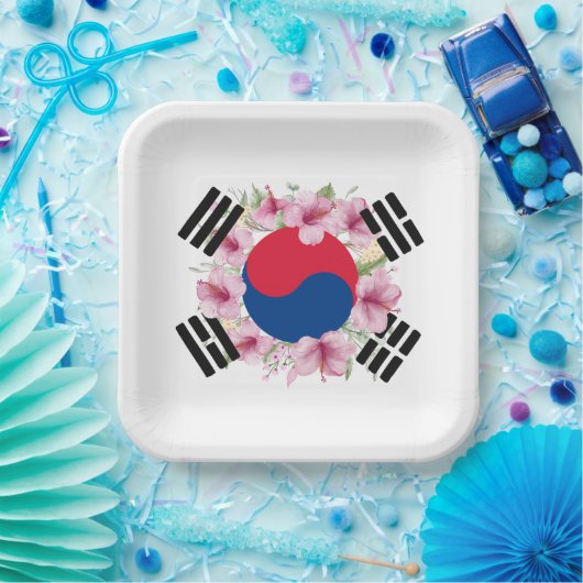 Zuid-Korea vlag Mugunghwa papier Bord (Feest)