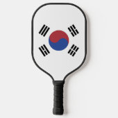 Zuid-Korea vlag Pickleball Paddle (Achterkant)