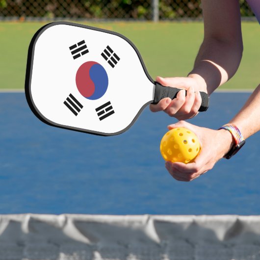 Zuid-Korea vlag Pickleball Paddle (Insitu)